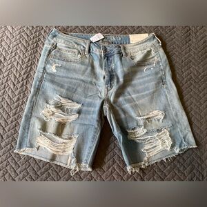American Eagle distressed tomgirl bermuda shorts